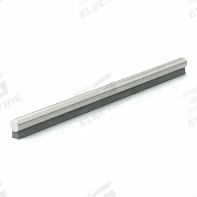 PBC LINEAR Linear Metric Shaft Assembly: 16 mm Shaft Dia, 300 mm Lg - Low Profile Linear Support Rail & Shaft Assemblies