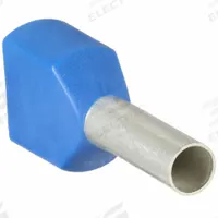 PANDUIT Wire Ferrule: 14 AWG Max Wire Size, Holds 2 Wire, Blue, Polypropylene, 0.13 in Ferrule Dia (MPN FTD80-10-TL). Key specifications — Brand: PANDUIT.