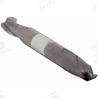 APPROVED VENDOR Ball End Mill: Carbide, AlTiN Coated, Double End, 2 Flute, 7/32" Mill Dia, 1/2" LOC (MPN 240-031070)