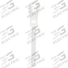 GRAINGER Cable Tie: 7 in Nominal Lg, 1 1/4 in Nominal Max. Bundle Dia., 0.14 in Wd, Natural, 100 PK (MPN 36J188). Key specifications — Screw Mount Hole Size: #10; Color: Natural; Brand: GRAINGER.