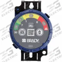 BRADY Inspection Timer: 30 day Inspection Intervals, Dark Green/Light Green/Red/Yellow, 10 PK (MPN 150741). Key specifications — Inspection Light Intervals: Yellow Every 10 sec; Brand: BRADY.