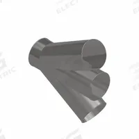 Dust Collection Duct and Fittings: Stainless Steel, For 12 in Duct Dia, 33 in Overall Lg, 30° Angle (MPN 8040103442). Key specifications — Brand: NORDFAB.