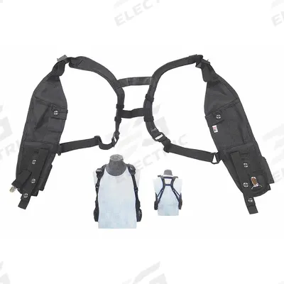 MOTOROLA Shoulder Holster: Fits Universal, For Universal Series, Black, Polyurethane Cordura - Universal Radio Carrying Accessories