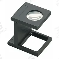 ESCHENBACH OPTIK GMBH Linen Tester: 5X, 1.67 in Focal Distance, 14.48 mm Lens Dia, 32D Diopter (MPN 1271). Key specifications — attr1201460: Mnf.# 12005; attr1183285: 1.67 in; attr1183286: 14.48 mm; attr1183287: 32D; attr1183296: ESCHENBACH OPTIK GMBH; attr1183291: Linen Tester.