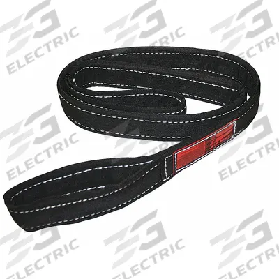 STREN-FLEX Web Sling: Type 3, Nylon, 6 ft Sling Lg, 11 in Eye Lg - Abrasion-Resistant Nylon Flat-Eye Web Slings