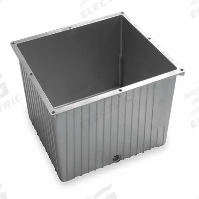 LOVEJOY Hydraulic Reservoir: 7.1 gal Nominal Capacity, 10.83 in Overall Ht - Aluminum Hydraulic Tanks