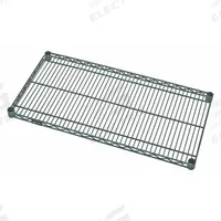 QUANTUM Wire Shelf: 54 in x 21 in, 1 Shelves, Quick-Adjust, 600 lb Load Capacity, Dry/Wet, Green (MPN 2154P). Key specifications — Recommended Environment: Wet; Material: Steel; Brand: QUANTUM; Color: Green; Finish: Epoxy Coated.