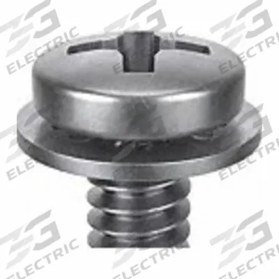 SEMS Screw: Internal Tooth, M4x0.70 Thread Size, 10 mm Lg, Stainless Steel, Passivated - Machine Screws with Internal Tooth Lock Washers