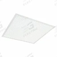 Diffusers: Ceiling, 23 3/4 in H, 23 3/4 in W, Lay-In, Plastic, Perforated, White (MPN STR-PERF-2212-5PK). Key specifications — Insulated: No; Adjustable Blades: No; Color: White; Brand: AMERICAN LOUVER; Mounting Location: Ceiling.