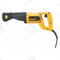 DEWALT Reciprocating Saw: 10 A Current, 1 1/8 in Stroke Lg, 2,800 stroke/min Max. Strokes per Minute (MPN DWE304). Key specifications — attr1170485: DEWALT; attr1170490: Shoe Not Adjustable; attr1170491: Full-Size.