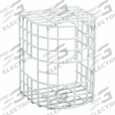 SAFETY TECHNOLOGY INTERNATIONAL Wire Guard: Steel, 197 mm Overall Dp, 152 mm Overall Lg - Guards for Alarms & Wall Fixtures