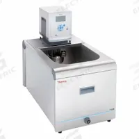 THERMO SCIENTIFIC Heated Bath Circulator: 17 lpm Flow Rate, 1521218, Heated, 24 3/4 in Overall Dp. Key specifications — Display Type: LCD; Pump Type: Centrifugal; Temperature Setting - Minimum: Ambient +13 °C; Brand: THERMO SCIENTIFIC.