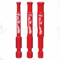 MILWAUKEE Hole Saw Kit: 3 Pieces, 1 1/2 in Max. Cutting Dp, Carbide Grit (MPN 49-56-0500). Key specifications — attr1098246: Carbide Grit; attr1098259: Porcelain; attr1098263: MILWAUKEE.