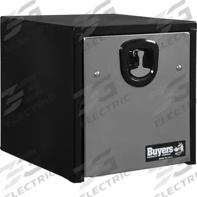 BUYERS PRODUCTS Underbody: Underbody Truck Box, Single Drop-Down Door Door, 18 in Overall Dp - Single Drop-Down Door Boxes