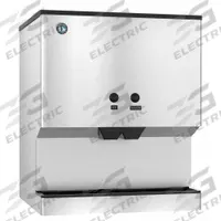 HOSHIZAKI Ice/Water Dispenser: 200 lb Storage Capacity, Push Button, 36 3/8 in x 30 in 28 in (MPN DM-200B). Key specifications