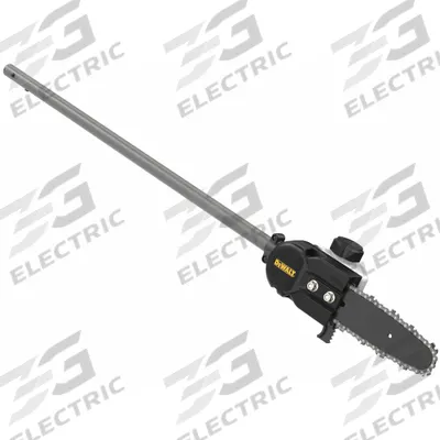 DEWALT Pole Saw Attachment: 8 in Overall Wd, 44 13/16 in Overall Lg - DEWALT Power Head Attachments