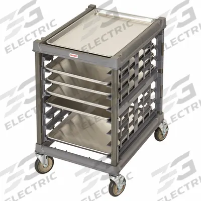 CAMBRO Bun Pan/Sheetpan Rack: 8 Slots, 3 in Betw Shelves, 90 lb Capac, 23 1/4 in Wd - Plastic Sheet Pan Racks