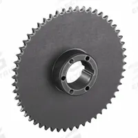 TSUBAKI Sprocket: For 40 Chain, 54 Teeth, 8.599 in Pitch Dia, 8.885 in Outside Dia, Steel (MPN 40P54). Key specifications — Brand: TSUBAKI; Required Bushing Series: P1.