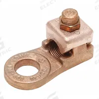 BURNDY Wire Connector: 3/0 AWG – 4/0 AWG Wire Sizes, 1/2 in Stud Size, Unplated Copper Lug Body (MPN QDA28). Key specifications — Brand: BURNDY; For Wire Material: Copper; Maximum Stranded Copper Wire Size: 4/0 AWG; Minimum Stranded Copper Wire Size: 3/0 AWG; Lug Material: Unplated Copper.