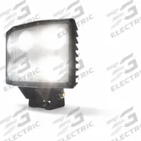 ECCO Vehicle Work Light: Rectangular, Flood, LED, Bracket, Deutsch Connector, 2 11/16 in Overall Wd (MPN EW2530-WWG). Key specifications — Brand: ECCO; Electrical Connection: Deutsch Connector.