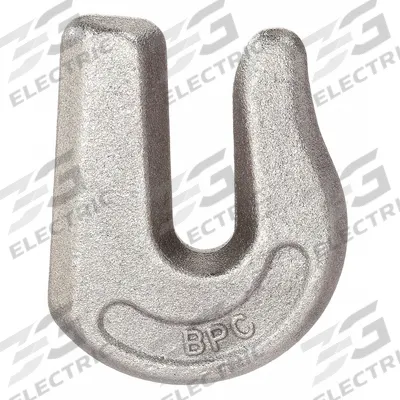BUYERS PRODUCTS Weld-On Grab Hook: 1/2 in Overall Hook Size, 43 - Tow & Recovery Hooks