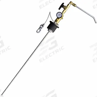 AMERICAN BIOTECH SUPPLY Liquid Dewar Manual Withdrawing Device: 32 in Overall Ht - Cryogenic Dewar Withdraw Devices & Pouring Spouts