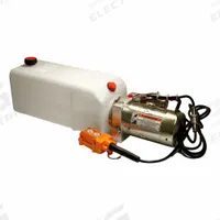 MAXIM Hydraulic Power Unit: 1.3 gpm, 2,500 psi Max. Pressure, 1 gal Reservoir Capacity, 12V DC, Poly (MPN 253206). Key specifications — attr96377: 1.3 gpm; attr96380: 12V DC; attr96382: SAE 6; attr96383: SAE 6; attr98855: MAXIM; attr96386: Poly.