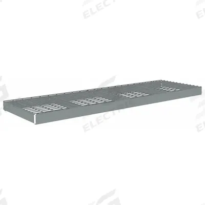 TENNSCO Shelf: 84 in x 18 in, 1,750 lb Load Capacity, Steel, 5 ga Decking, Gray - Wire Decking Shelf Kits for Boltless Shelving
