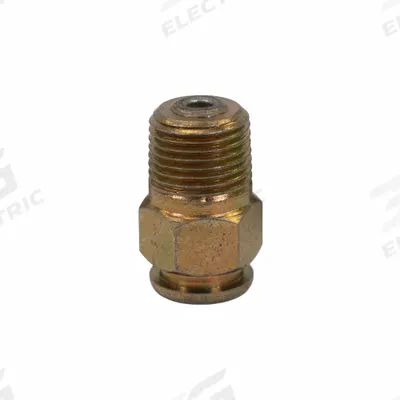 APPROVED VENDOR Packing Injection Gun Fitting: Steel, 1/2"-14 Thread Size - Packing Gun Fittings