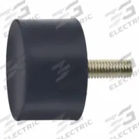 JW WINCO Vibration-Isolating Mount: Cylindrical, Natural Rubber, Male x Non-Threaded Style (MPN 352.1-25-13-1/4-55). Key specifications — Isolator Body Material: Natural Rubber.