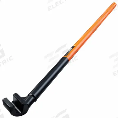 KLEIN TOOLS Rebar Hickey: 65° Bend Angle, 5/8 in Compatible Rebar Dia - Max - Manual Rebar Hickeys