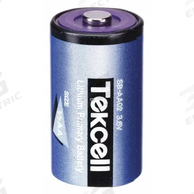 LASCAR Battery: 1/2 AA Battery Size, Lithium, 1,200 mAh Capacity