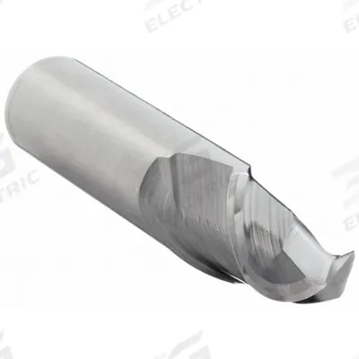 WIDIA HANITA Ball End Mill: Carbide, 2 Flute, 1/2" Mill Dia, 1-1/4" LOC, 3" OAL (MPN 4A0113015) - Carbide Ball End Mills for Aluminum