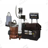 LIBERTY PUMPS Sump/Battery Back-Up System: 1/3 hp, 115V AC, 40 ft Max. Head (Primary Pump), 12V DC (MPN PC257-441). Key specifications — Rated Voltage (Secondary Pump): 12V DC; Brand: LIBERTY PUMPS; Series: PC441; Primary Pump Rated Voltage: 115V AC; Switch (Primary Pump): Vertical Float.