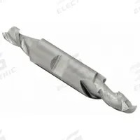 CLEVELAND Square End Mill: Carbide, Double End, 2 Flute, 9/32" Mill Dia, 11/16" LOC, 3-1/2" OAL (MPN C60180)
