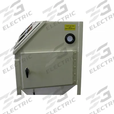 ALC Abrasive Blast Cabinet: Siphon Feed, 60 in W x 24 in D Work Area - Heavy-Duty Floor-Mount Siphon-Feed Blasting Cabinets