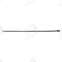 GARDNER BENDER Self Cutting Cable Tie: 11 in Nominal Lg, 2 in Nominal Max. Bundle Dia., Black, 50 PK (MPN 46-311UVBSC). Key specifications — Outdoor Use: Yes; Color: Black; Brand: GARDNER BENDER.
