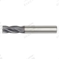 WIDIA HANITA Square End Mill: Carbide, 4 Flute, 5/8" Mill Dia, 2-1/4" LOC, 5" OAL (MPN I4S0625W225L)