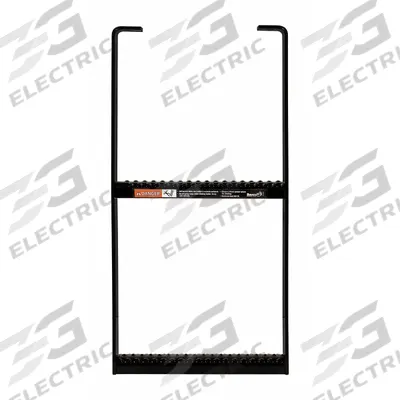 BUYERS PRODUCTS Steel Step: 12 in Step Wd, 2 in Step Dp, Steel - Permanent Truck Steps