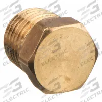 APPROVED VENDOR Plug: Hex Drive Cored Plug, 3/4 in, NPT Threaded, 1,200 psi, 1 1/16 in Lg (MPN 706121-12). Key specifications — Maximum Operating Pressure: 1,200 psi.