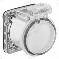 Lift Cover: Clear, Compatible with Series 16, 400 A (MPN 16S31-UCL). Key specifications — Brand: LEVITON.