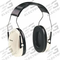 3M PELTOR Earmuffs: Over-the-Head Earmuff, 21 dB NRR, Foam/Liquid, Beige (MPN H6A/V). Key specifications — attr114012: PELTOR (TM); attr114053: Rigid; attr114052: No; attr114031: No; attr114015: Stainless Steel; attr114029: Liquid; attr114039: ABS; attr114048: 95.