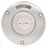 HUBBELL WIRING DEVICE-KELLEMS Floor Box Cover: Round, Silver, Aluminum, Brushed (MPN SA2525). Key specifications — attr211014: HUBBELL WIRING DEVICE-KELLEMS; attr1046648: Silver; attr1046653: Round; attr1046654: Brushed; attr1046660: Aluminum.