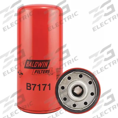 BALDWIN FILTERS Oil Filter: B7171, M30 x 2.0 Thread Size, 9 1/8 in Overall Ht - Spin-On Oil Filters