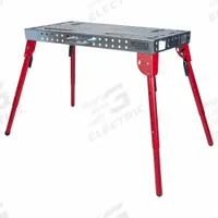 LINCOLN ELECTRIC: 27 in to 37 in to 37 in Ht Range, 44 in Dp, 21 in Wd, 500 lb Wt Capacity (MPN K5334-1). Key specifications — Work Surface Pattern: 200+ Mounting Holes and Slots; Manufacturer Part Number: K5334-1; Brand: LINCOLN ELECTRIC.