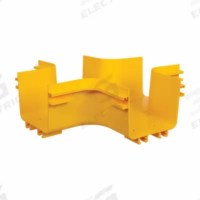 EATON TRIPP LITE 4-Way Junction: Tripp Lite Fiber Routing System, PVC - Tees & Elbows for Fiber-Routing Raceways