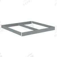 TENNSCO Shelf: 42 in x 36 in, 2,500 lb Load Capacity, Gray, Shelf (MPN ZLCS-4236). Key specifications — Includes: (4) Beams; Shelf Configuration: Single Straight; Color: Gray; Frame Material: Steel; Brand: TENNSCO; Frame Finish: Zinc Plated; Product Type: Shelf.