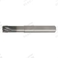 WIDIA HANITA Ball End Mill: Carbide, AlTiN Coated, 6 Flute, 20 mm Mill Dia, 0.67 mm LOC, 125 mm OAL (MPN 70N720007MT)