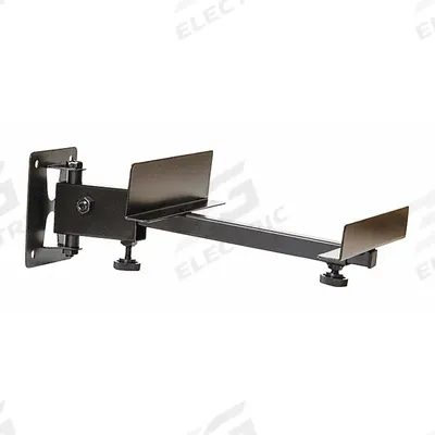 VIDEO MOUNT PRODUCTS Speaker Mount: Wall, Max. 20 lb, Fixed, 240° Swivel, 15° Down, 15° Up - Full Motion Television Mounts