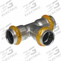 APOLLO Crimp Tee Fitting: 1 1/2 in Pipe x 1 1/2 in Pipe x 1 1/2 in CTS Size, HNBR, SmartPress (MPN 123456865). Key specifications — Brand: APOLLO; Series: SmartPress.